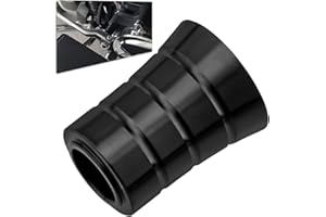 HAZAWA Heel Shifter Eliminator Spacer Shift Shaft Lever Delete Cover Compatible with Harley CVO Road King Electra Street Tri Tour Glide Freewheeler (Eliminator-Black)