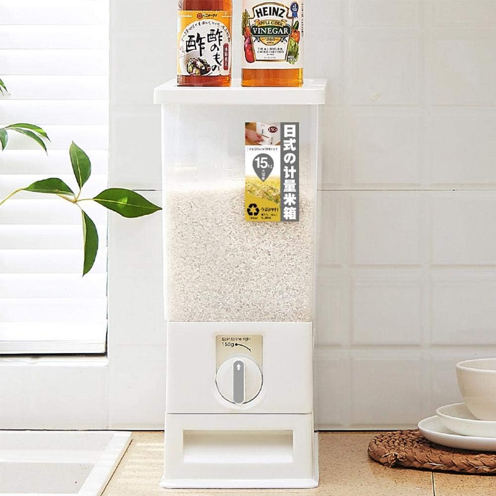 Rice Dispenser Container 15 Kg Big for Kitchen Marsun