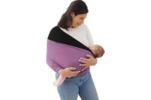 Kloovete Baby Wrap Carrier, Perfect Baby Carrier Wrap Sling for Newborn and Infant up to 35 lbs.