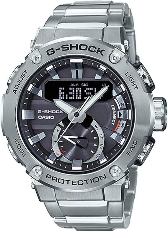 Amazon 正規品 カシオ Casio Gショック Bluetooth Gst B0 メタルベゼル Gst B0d 1ajf グレー文字盤 新品 腕時計 メンズ Gst B0d 1ajf メンズ腕時計 腕時計 通販