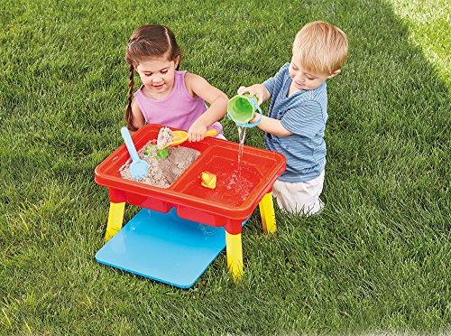 Kidoozie Sand 'n Splash Activity Table with Storage Compartment and Lid
