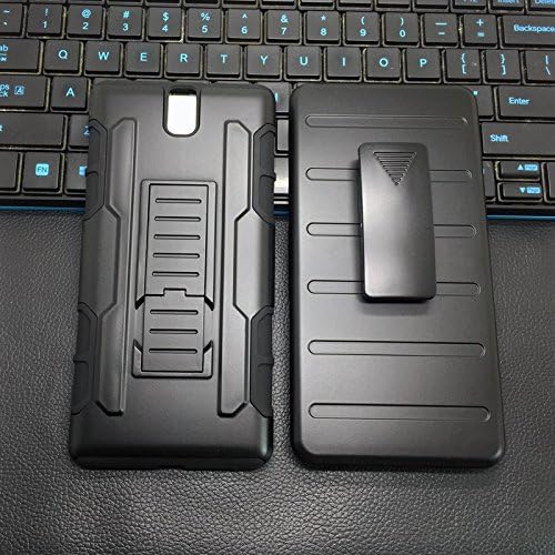 Xperia C5 Ultra Case, FRKJ� Black Advanced Armor Hard Hybrid Military Case Co...