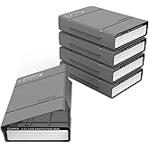ORICO SSD Hard Drive Case 3.5 Inch Hard Drive Protector Case (Gray) - 5Pack