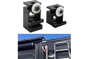 ALPHA RIDER for RV Schwintek Slide Out Motor in Wall Bearing Block Upper Lower Bearing Block RV Bearing Block Replace with V-Roller Shoe Aluminum (No Rivets) (Standard Blocks, Upper & Lower, NOT Inverted Blocks)