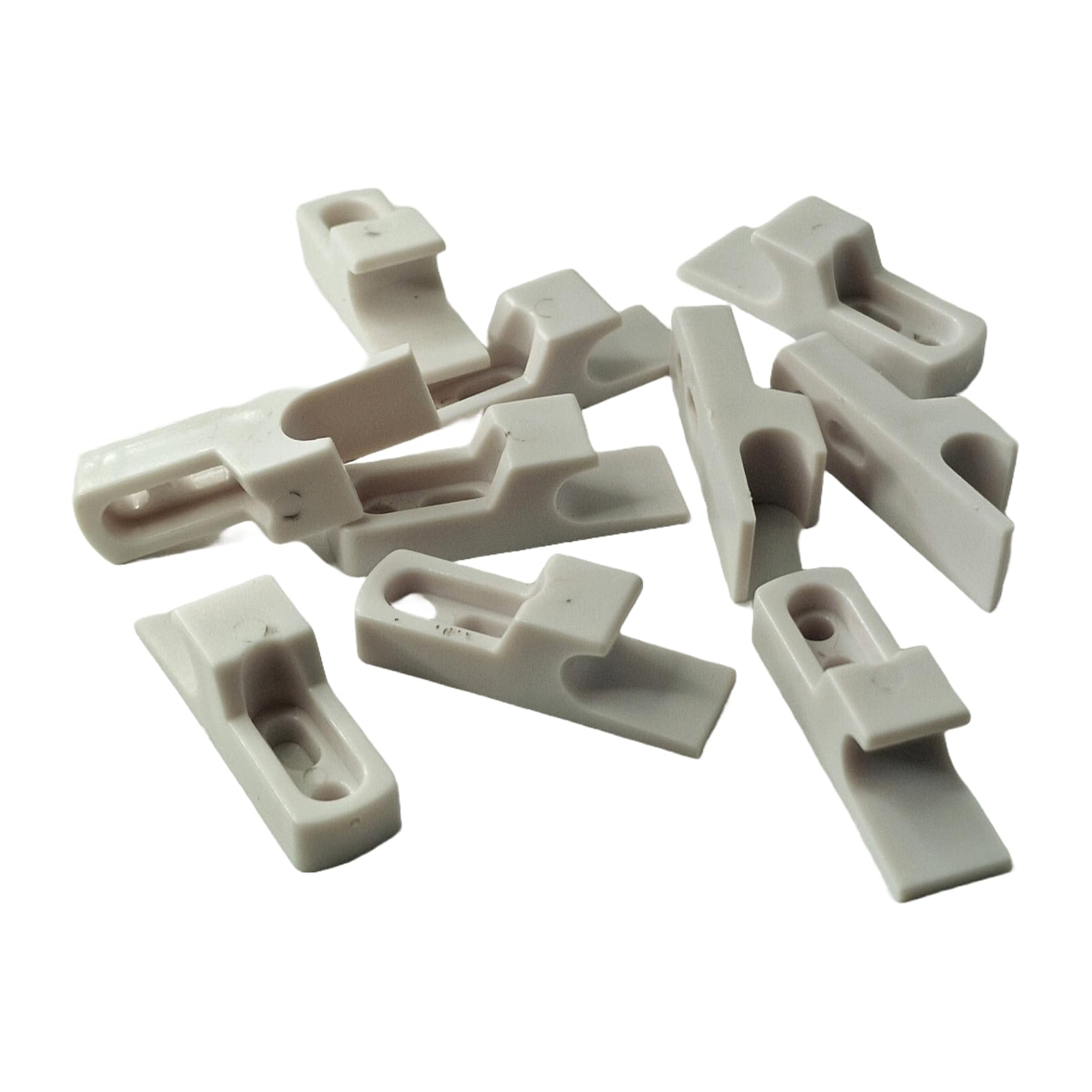 Clip to open push pull - hooks for mini latch - for doors and hatches inspection plasterboard - Pack of 10