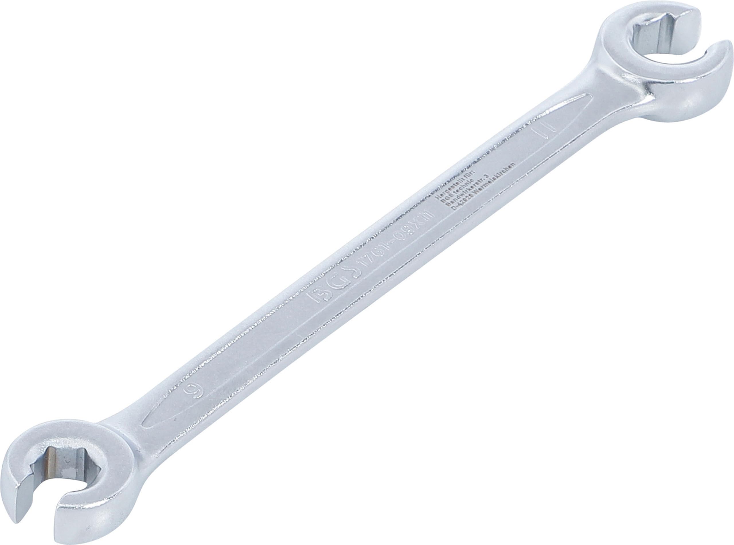 BGS 1761-9x11 | Double Ring Spanner, open Type | 9 x 11 mm — image 1