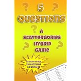 5 Questions: A Scattergories hybrid game (Cliffcographics game books)