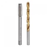 uxcell M7 x 1 Straight Flute Thread Tap and 6.0mm
