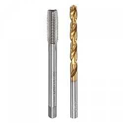 uxcell M7 x 1 Straight Flute Thread Tap and 6.0mm