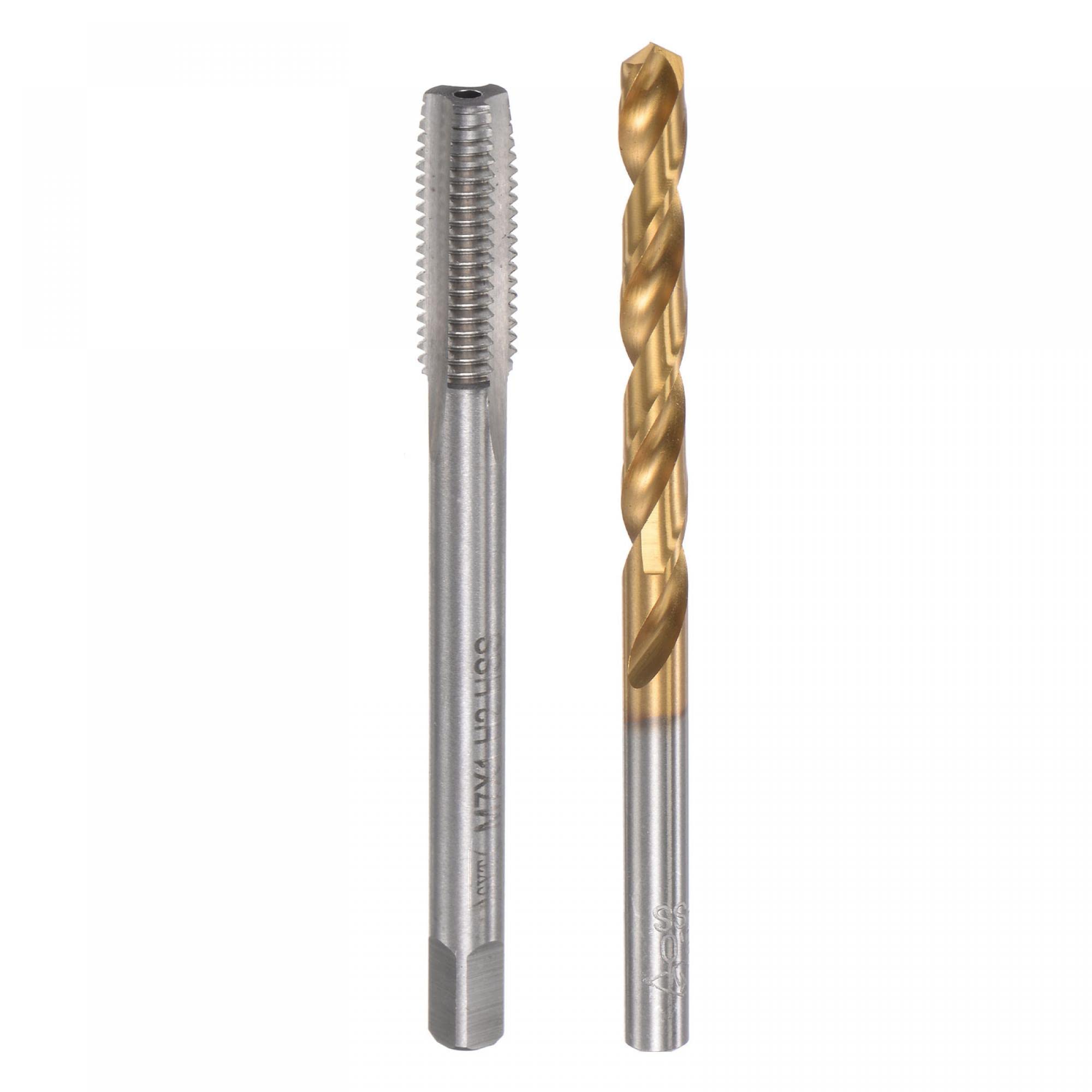 uxcell M7 x 1 Straight Flute Thread Tap and 6.0mm