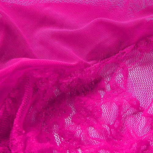 Evelure-Donna-Completi-Intimi-Lace-Lingerie-Esotico-Pizzo-Capestro-Bianco-Prospettiva-Pigiama