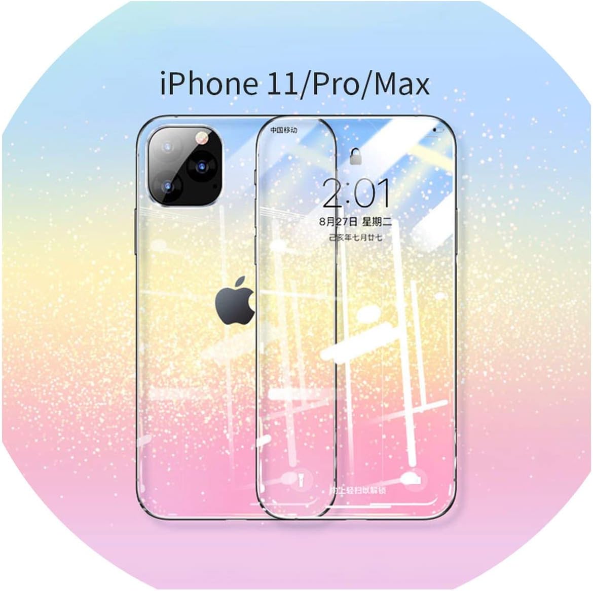 30D Curved Edge Full Cover Protective Glass for iPhone 11 8 6 7 Plus Tempered Screen Protector for iPhone 11 Pro Max XS XR Film,for iPhone 11 Pro,White