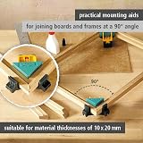 Wolfcraft DIY Kit Invisible Corner Connections 8629000 for 90° Joints view 5