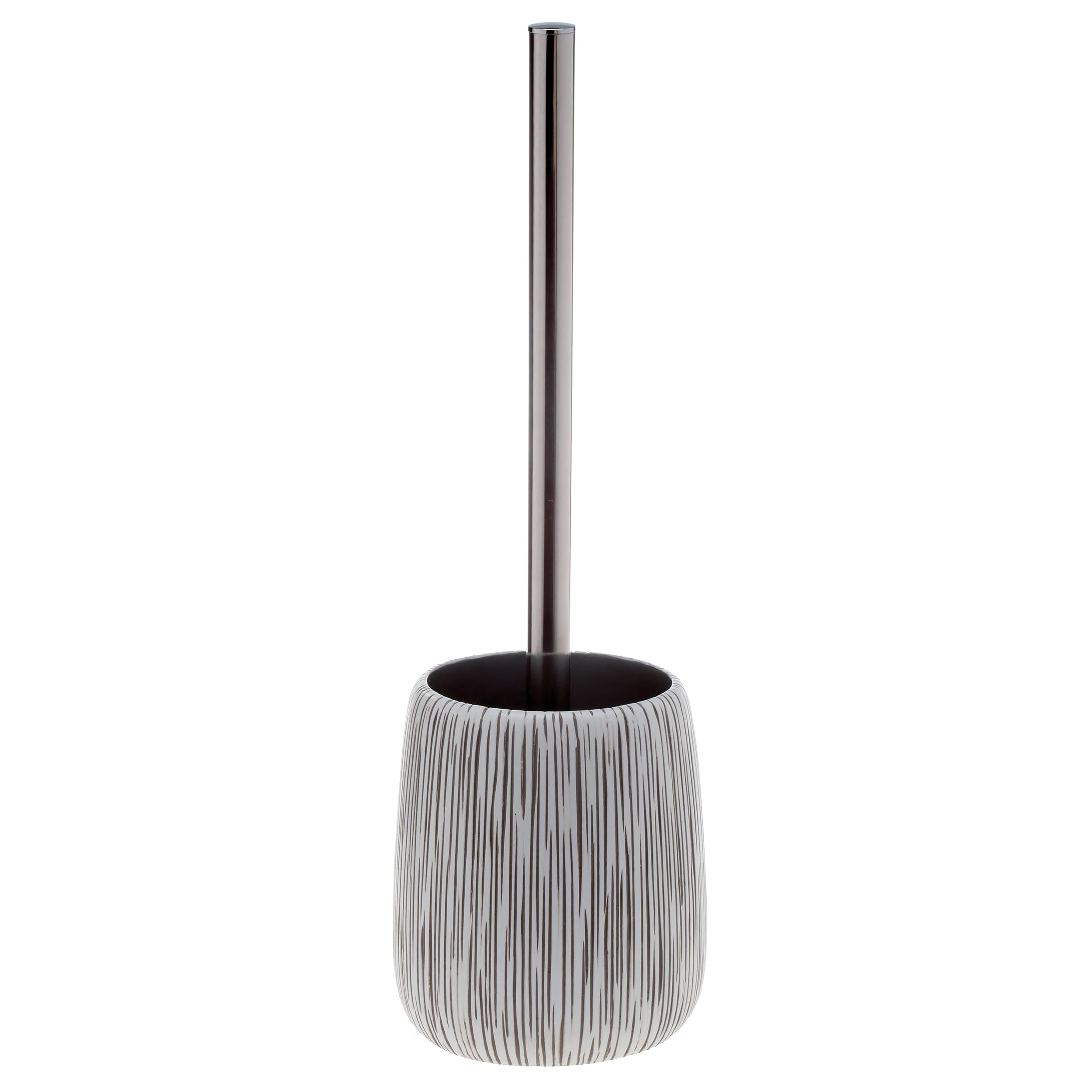 Spirella Hollis Toilet Brush Set Matt White Taupe