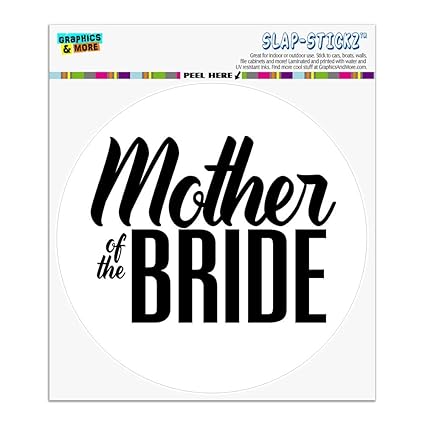 Amazon Com Mother Of The Bride Wedding Automotive Car Window