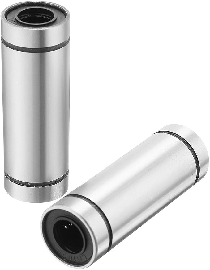 uxcell 2pcs LM10LUU 10mm Inside Dia Double Side Rubber Seal