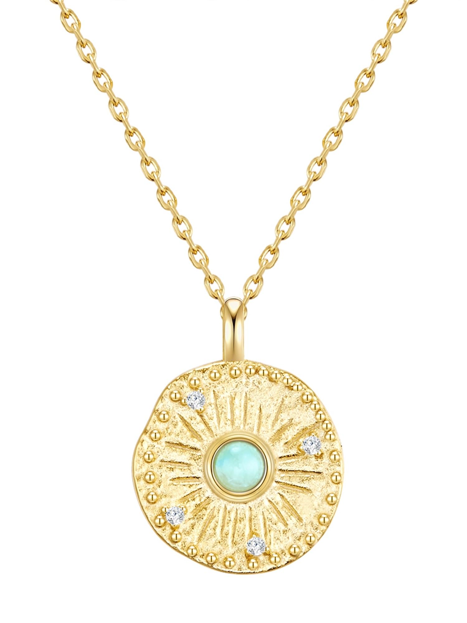 Glanzstücke München Female 925/- Sterling Silver Amazonite Anchor Chain