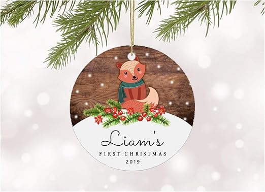 newborn christmas ornament