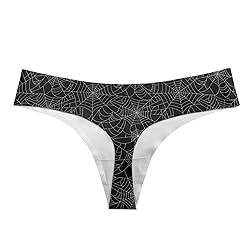 Coloranimal Halloween Gothic Thongs for Women's