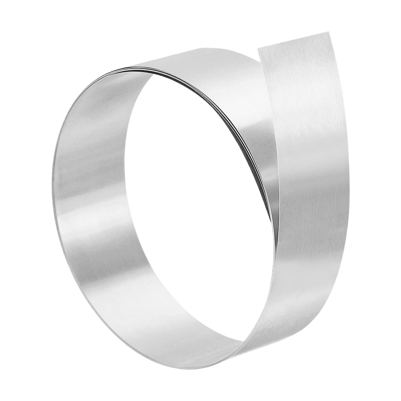 PATIKIL 4/5" x 39.4" Aluminum Flashing, 2pcs Aluminum Flashing Roll Roofing Aluminum Metal Strip Sheet Roll 0.3mm Shim for Roofs Gutters Door Window Machinery Repair Craft DIY