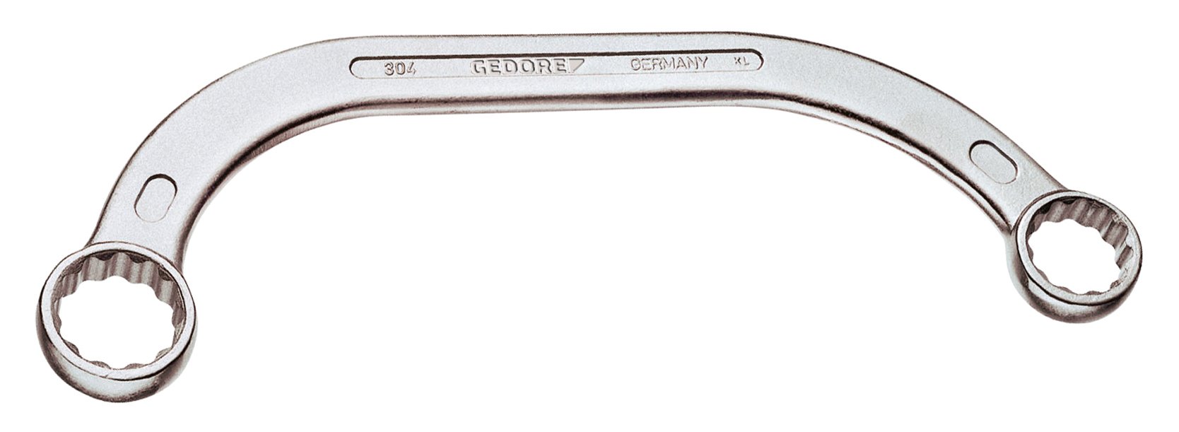 Gedore 304 15x17 Half-moon ring spanner 15x17 mm