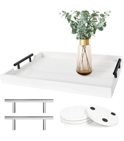 Bandeja Para Servir Con Asas, Bandeja Rectangular Para Taza | Envío Gratis