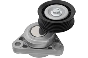 AUQDD 38194 Belt Tensioner and Pulley Assembly (Location: Alternator and Power Steering) Fit For 1997-2004 Chevrolet Corvette (‎89049312 12568181 89337)
