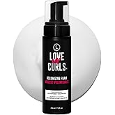 Love Ur Curls® Volumizing Foam, Lightweight Mousse for Curly Hair, Volume & Definition, Frizz Control, Soft Hold, Vegan, Sili