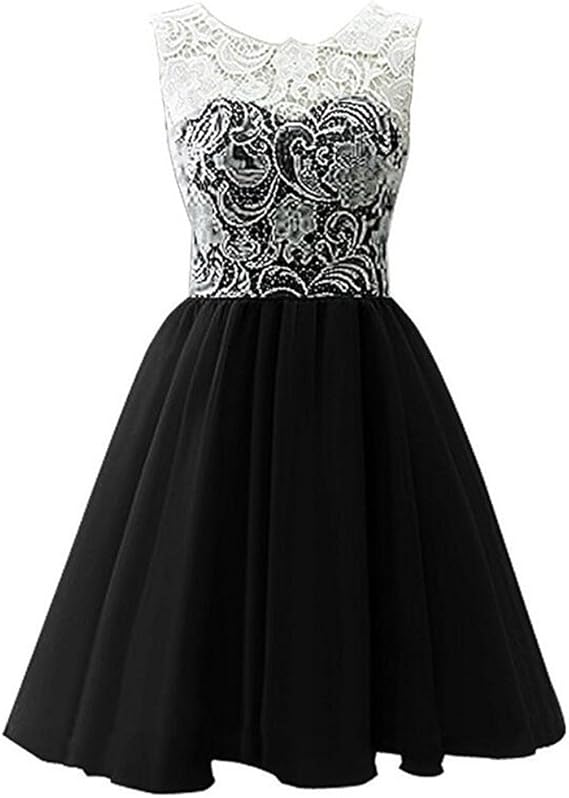 Big Girls Lace Short Tulle Dresses for Kids