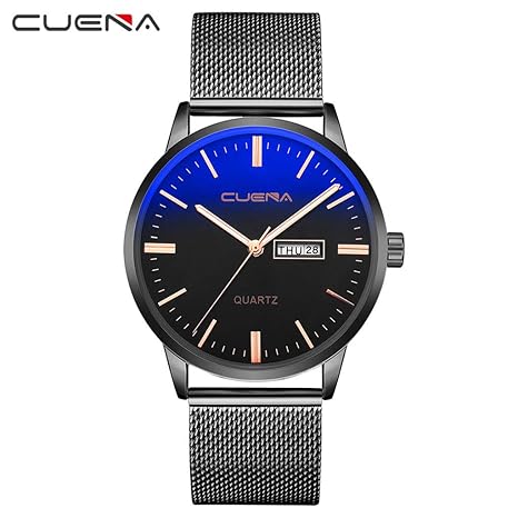 Longra Moda Reloj de Acero Inoxidable para Hombres/Reloj de ...