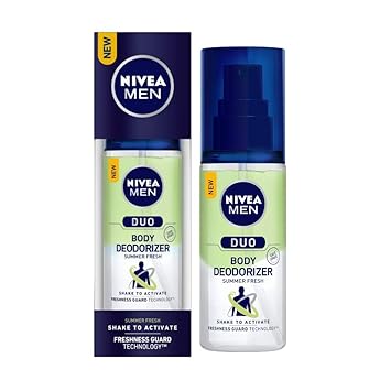 NIVEA Men Deodorant, Duo Deodorizer Summer Fresh, 100ml
