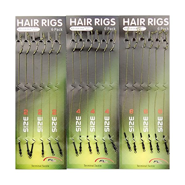 JL-Sport-18pcs-Carp-Fishing-Hair-Rigs-Braided-Thread-8245-Curve-Shank-Hook-Swivel-Boilies-Carp-Rigs-Carp-Fishing-Accessories-Tackles