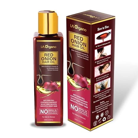Buy La Organo Red Onion Hair Oil For Complete Hair Solution For