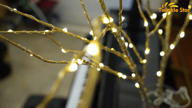 LED Artificial Silver Willow Branches - Image 5