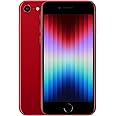 Apple iPhone SE 3rd Gen, 64GB, RED - Unlocked (Renewed)