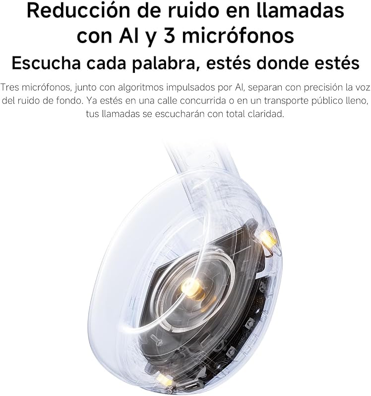 Redmi Headphones Neo, Auriculares Inalámbricos, ANC, Negro
