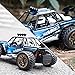 SIMREX A130 Rc Cars High Speed 20Mph Scale RTR Remote Control Brushed Monster Truck Off Road Car Big Foot Rc 2WD Electric Power Buggy W/2.4G Challenger Blue