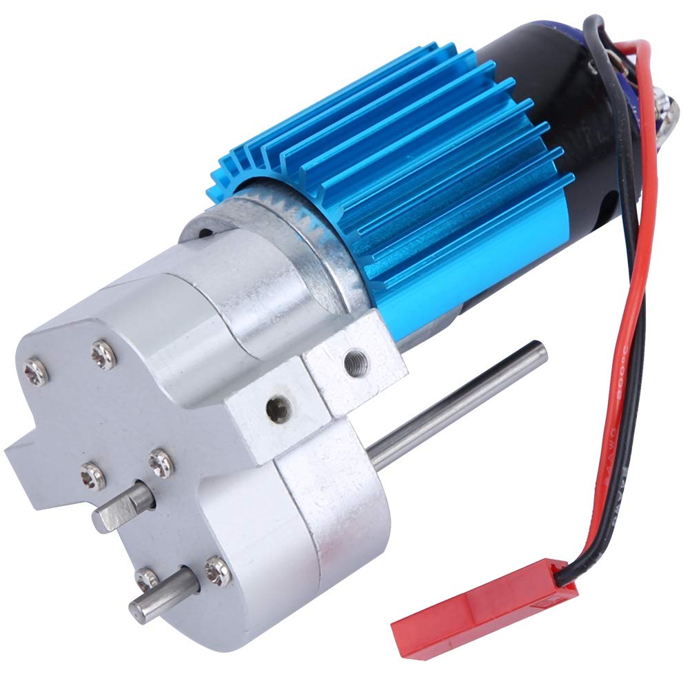 SUNGOOYUE RC Car Gearbox, Metal Speed Change Gear Box With 370 Brush Motor for WPL C14 C24 B14 B24 B16 B36 RC Car