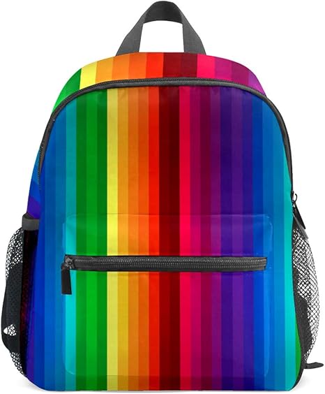 RPLIFE Kinderrucksack Mit Namensschild - Fußball Design In Blau Für Jungen & Mädchen 3-8 Jahre