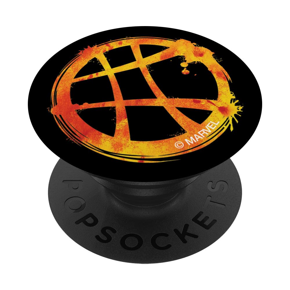 Marvel Doctor Strange Fire Icon PopSockets Swappable PopGrip