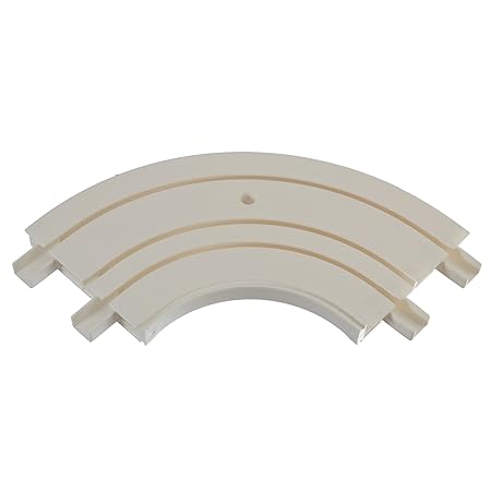 Liedeco Bay Window Internal Corner Piece For 3 Track Curtain Rails
