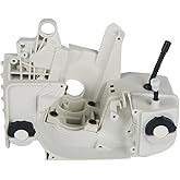 SaferCCTV Oil Fuel Tank Crankcase Housing with Oil Fuel Cap Assembly Compatible with Stihl 021 MS210 023 MS230 025 MS250 Chai