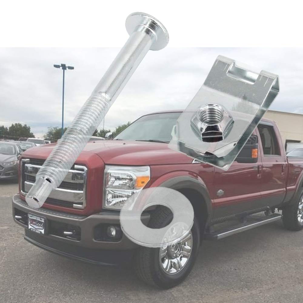 FEXON Truck Bed Mounting Hardware Kit Set of 8 Bolts Washers Captured