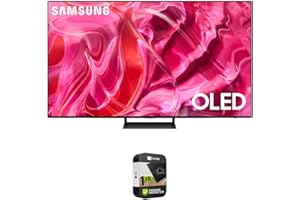 Samsung QN65S90CA 65 Inch OLED 4K Smart TV Bundle with 1 YR CPS Enhanced Protection Pack (2023 Model)