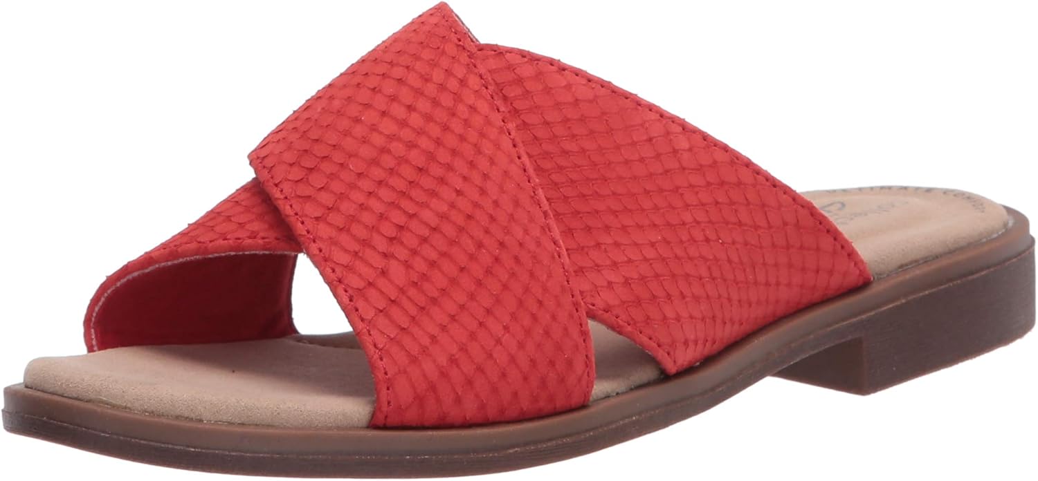 clarks flip flops kids red