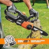 Worx WG322 20V Cordless Chainsaw with Auto-Tension