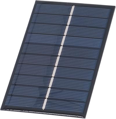 Hilitand 1.2W 5V Polycrystalline Solar Panel Compact PV Power Battery Charger