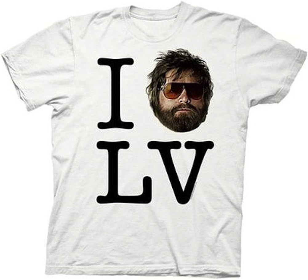 The Hangover Movie TShirt I Love Alan Las Vegas Adult