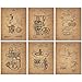Ford Patent Prints - Set of 6 (8 inches x 10 inches) Photos Henry Ford Vintage Wall Decor
