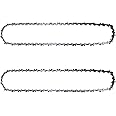 2PC Replacement Saw Chain Fit 18" ATLAS 80V Cordless Chainsaw Chain Blade 3/8LP 050 62DL Model:56937